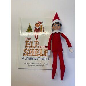 Elf on‎ a shelf Book and Elf